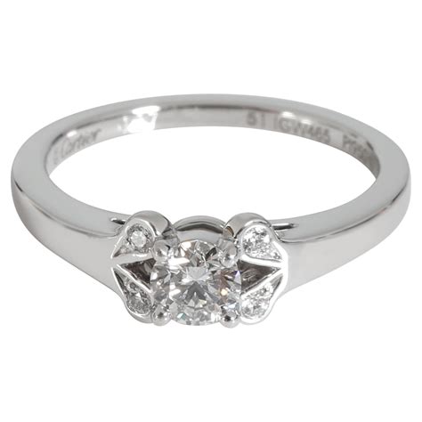 bague diamant fiancaille cartier